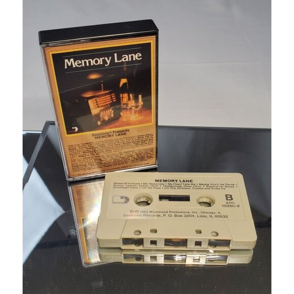 Memory Lane Cassette Tape 1982 Session Records PresentAri-1026c-2 - Picture 3 of 3